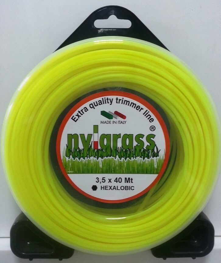 NYLGRASS 3.5mm 40m Sarı Altıköşe Misina