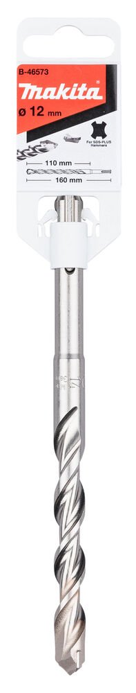 Makita B-46573 - V Plus Seri̇si̇ Sds Plus 2 Elmasli Uç 12x160 Mm