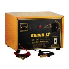 DEMİRİZ BC1260 12 V 60 AMPER MANUEL AKÜ ŞARJ CİHAZI (REDRESÖRÜ)
