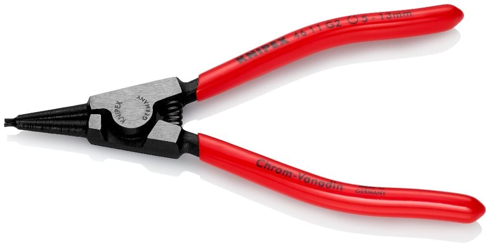 Knipex 46 11 G2 Dış Seeger Pensesi (Mil Üzeri Yay Halkaları İçin) Ø5-13mm