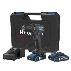 Hyundai DD20S-40T2T Çantali Akülü Matkap 2X2Ah Set (Akü Ve Şarj Dahil)