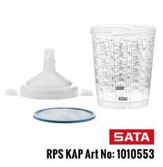 SATA RPS 0.3ltr Kapak ve 125m. Süzgeç Seti- 60 set/pk.