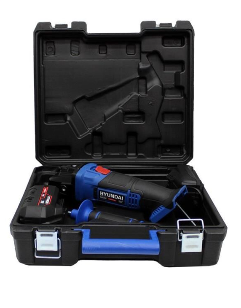 Hyundai HAG202-1X4A Akülü Köşe Taşlama (Akü Ve Şarj Dahil)