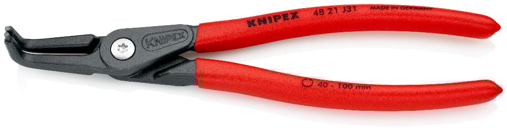 Knipex 48 21 J31 - Ağır Hizmet İç Segman Pensi 210 Mm - Dayanıklı ve Hassas