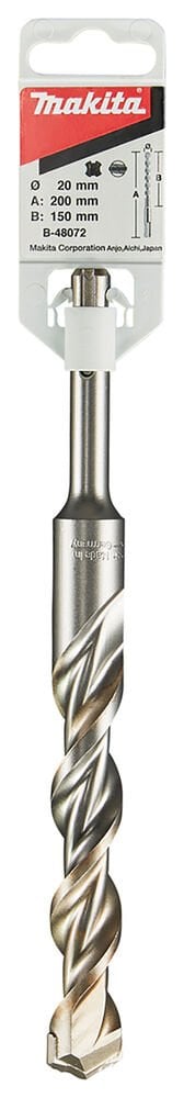 Makita B-48072 - V Plus Seri̇si̇ Sds Plus 2 Elmasli Uç 20x200 Mm