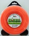 NYLGRASS 4 Köşe Turuncu 3,5 mm 40 m Misina