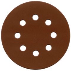 ALÜMİNYUM OKSİT CIRTLI 8 DELİKLİ DİSK ZIMPARA 125 mm 120 KUM
