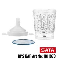 SATA RPS 0.9ltr Kapak ve 125m. Düz Süzgeç Seti