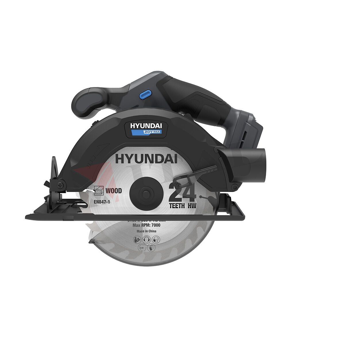 Hyundai CS20S-165 Akülü Dai̇re Testere 165Mm (Akü Ve Şarj Hariç)