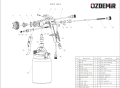 VOYLET 4001S BOYA TABANCASI ALTTAN DEPOLU