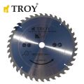 TROY 25204 Ahşap Dairesel Testere Bıçağı Ø255mm x 40T
