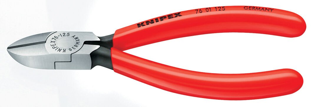 Knipex 7601125 - Elektroni̇kçi̇ Yan Keski̇ 125 Mm