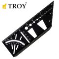 TROY 25901 Alüminyum Kırlangıç Geçme İşaretleme Gönyesi, 215mm