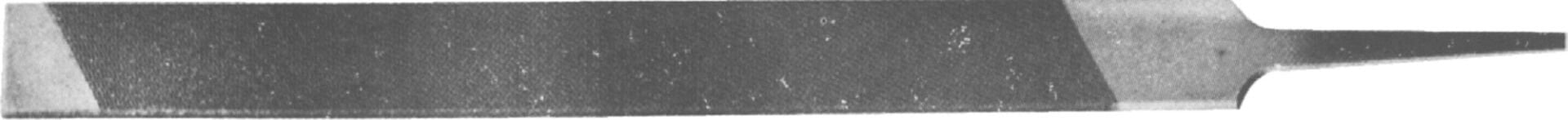 Three Files EGM2K08 - Mil Eğe - 2 Kenarlı Yuvarlak 8''