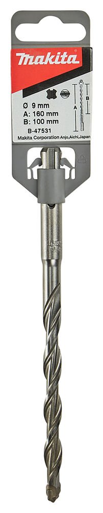 Makita B-47531 - V Plus Serisi Sds Plus 2 Elmaslı Uç 9x160 Mm