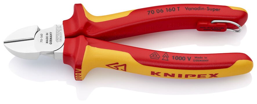Knipex 7006160T - Asma Halkali Pense 160 Mm