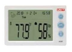 Uni-t A13T - Dijital Saatli Sıcaklık ve Nem Ölçer A13t