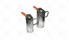 Metal Düz Litre Ölçü Kabı  1lt
