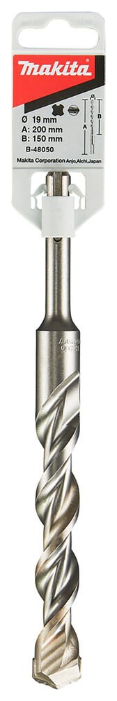 Makita B-48050 - V Plus Seri̇si̇ Sds Plus 2 Elmasli Uç 19x200 Mm