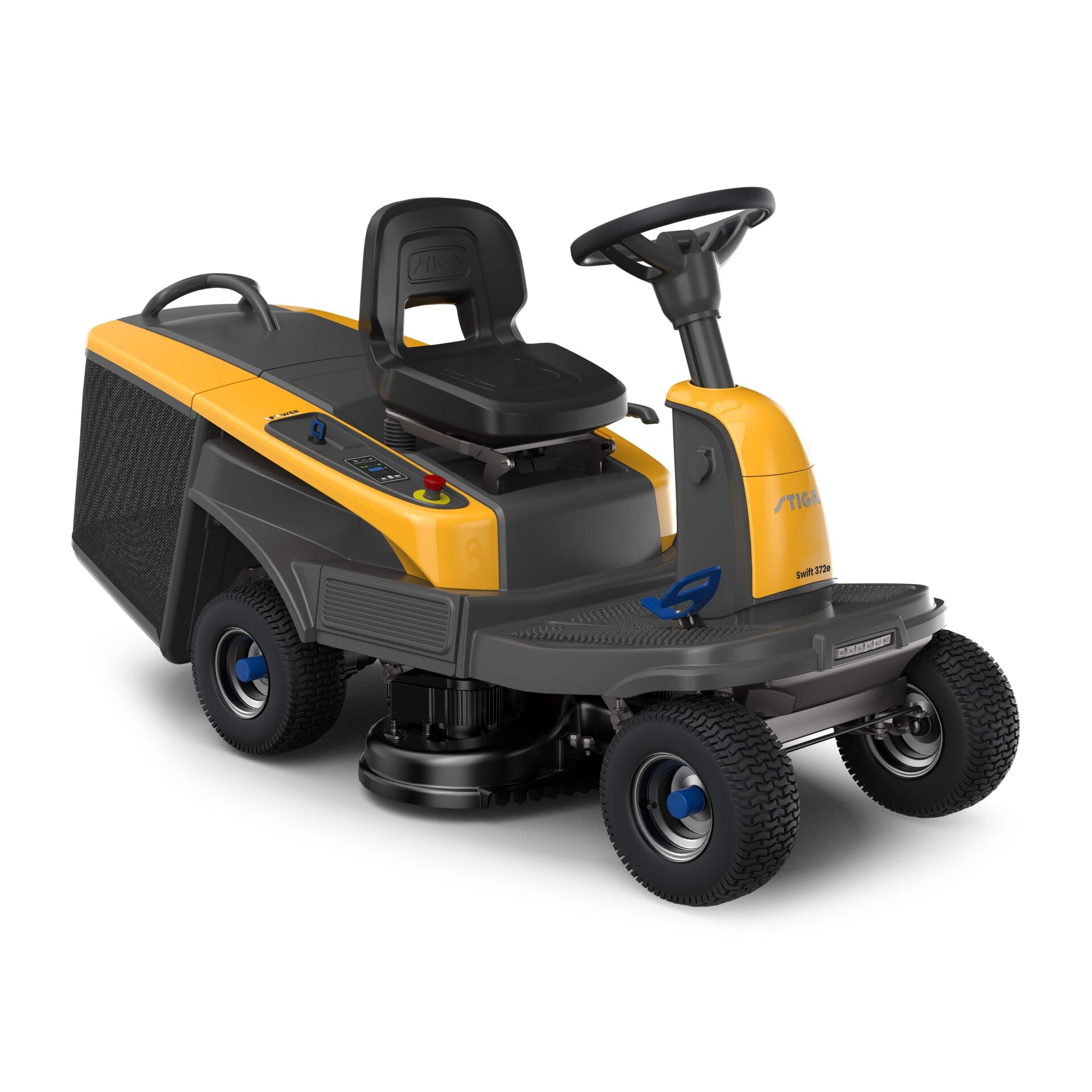 STIGA SWIFT 372E AKÜLÜ ÇİM BİÇME TRAKTÖRÜ (3 X 48V BATARYA+ŞARJ CİHAZI DAHİL)