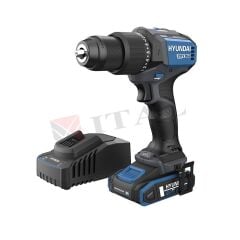 Hyundai HD20X-60TT Çantali Akülü Darbeli̇ Matkap 1X2Ah (Akü Ve Şarj Dahil)
