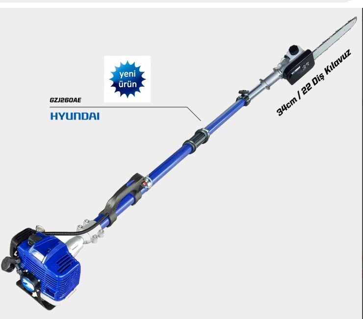 HYUNDAİ GZJ 260 AE Motorlu Yüksek Dal Budama Testeresi
