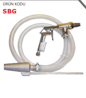 ARISTO SBG KUMLAMA TABANCASI(Kalın hortumlu)