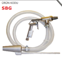 ARISTO SBG KUMLAMA TABANCASI(Kalın hortumlu)