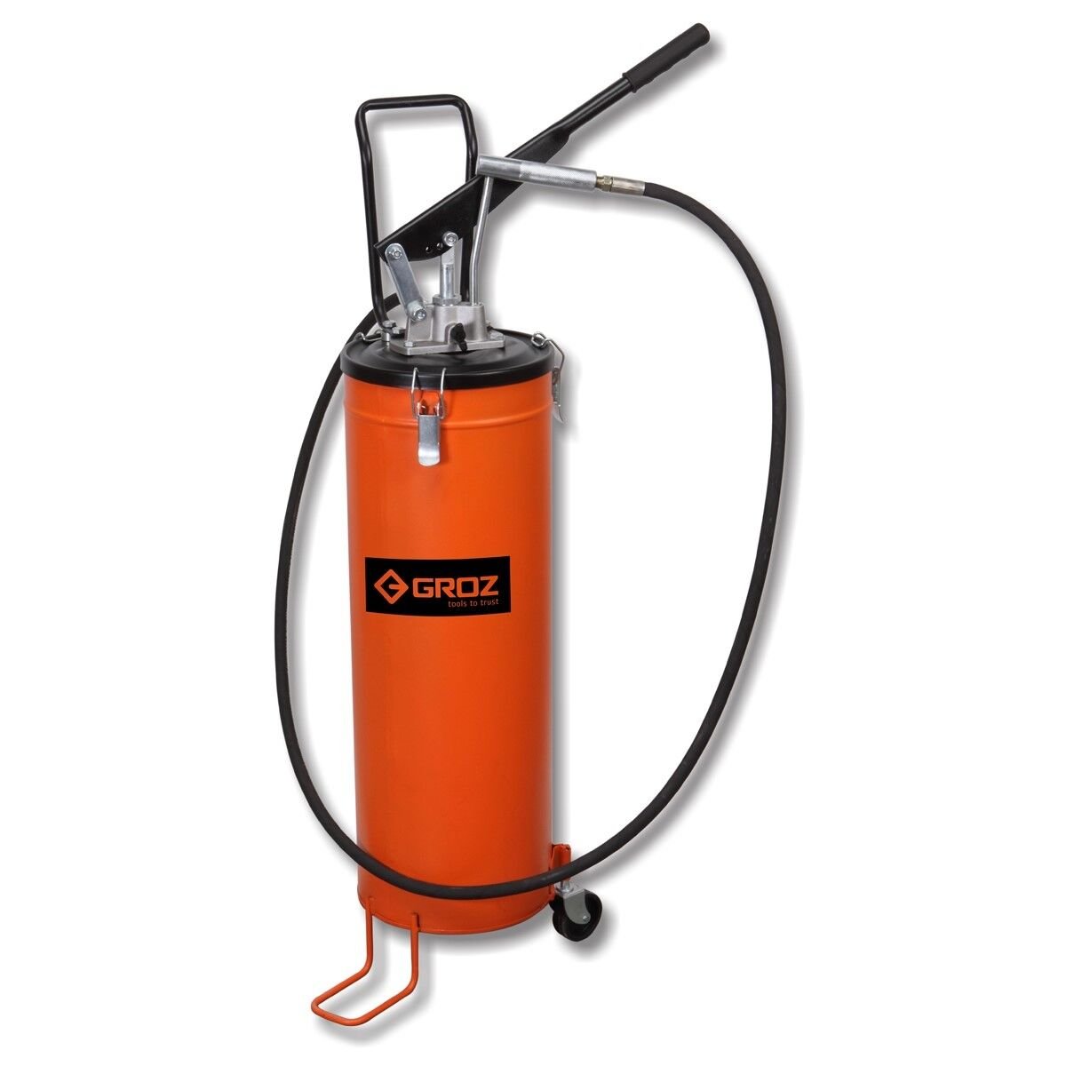Groz - Kovalı Gres Pompası Tekerlekli Vgp/20 - Yüksek Kapasite