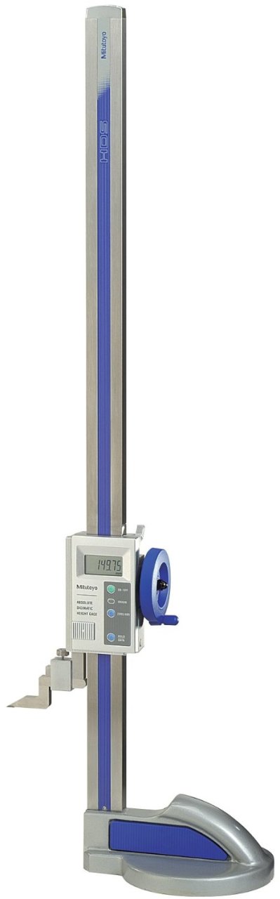 Mitutoyo 570-302 LCD Absolute Digimatic Height Gauge, SPC Output, 0-300mm Range, 0.01mm Resolution, +/-0.03mm Accuracy, 4.6kg Mass