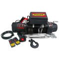 Power Winch 13500 lb Sentetik Halatlı Off-Road 4x4 Elektrikli Vinç 12V Siyah Halatlı