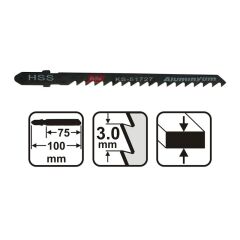 Knisaw KS51727 - 5'li Dekupaj Testere Bıçağı - 18 Dişli