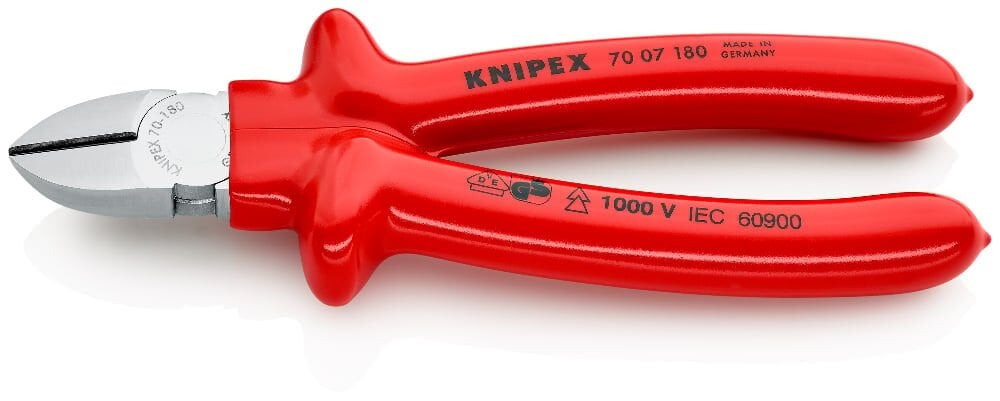 Knipex 70 07 180 - Yan Keski̇ 180 Mm