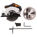 WORX WX526.9 20Volt 165mm Profesyonel Şarjlı Daire Testere (Akü Dahil Değildir)
