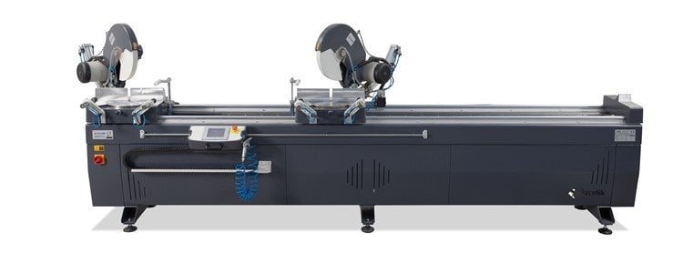 ÖZÇELİK GEMINI - II A Çift Kafa Kesim Makinesi Ø 400 mm - Yarı Otomatik