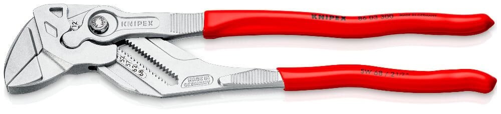 Knipex 86 03 300 Düz Çene Ayarli Pense