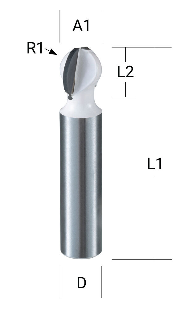 FREZE BIÇAĞI 8x12.7 mm