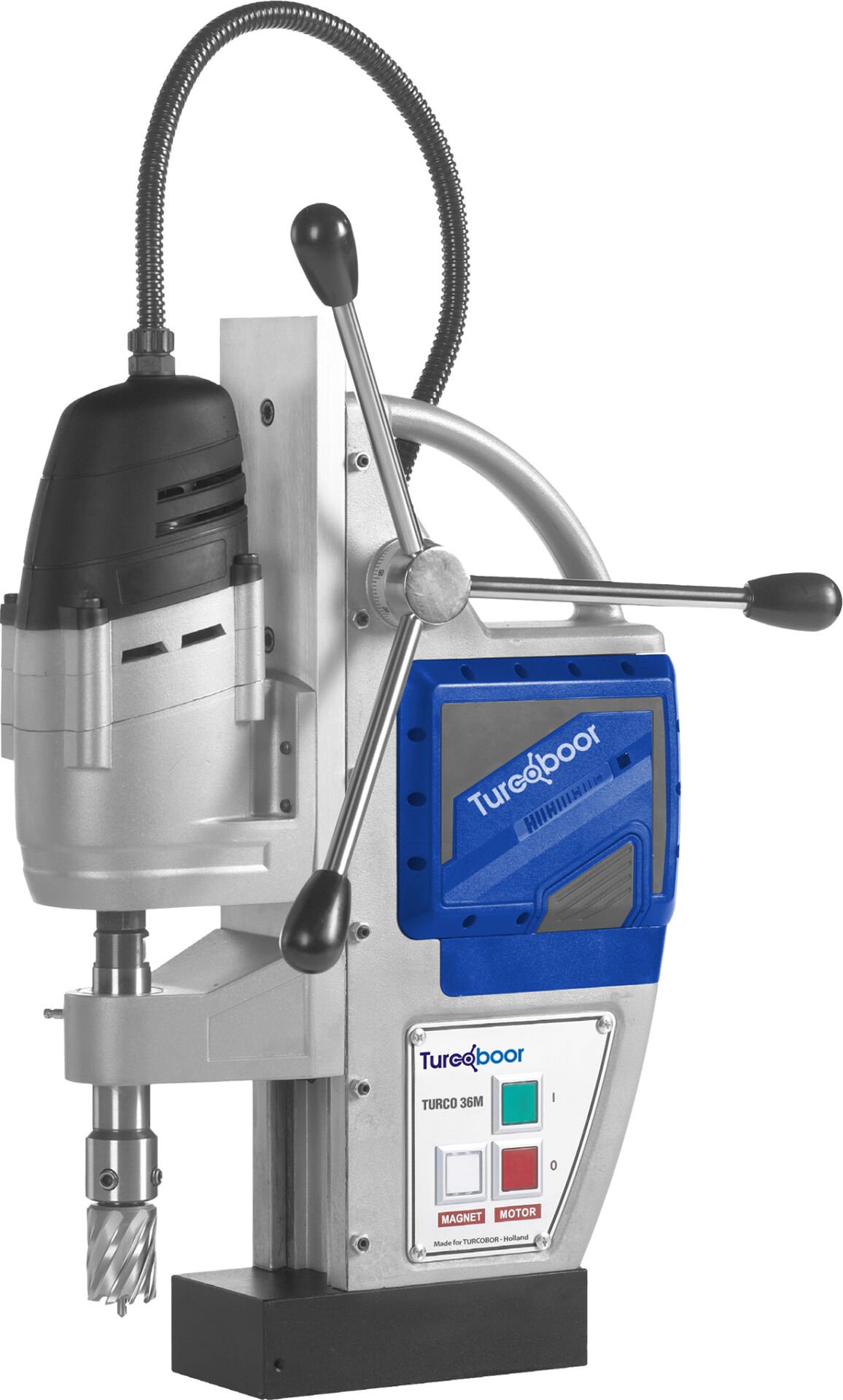 Turcoboor 36M - Çift Akülü Manyetik Matkap - Güçlü Performans