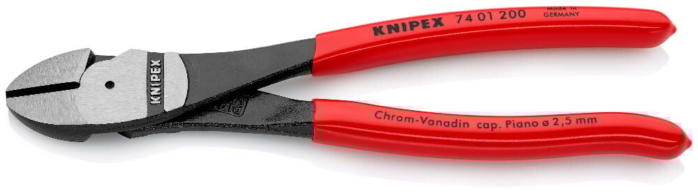 Knipex 74 01 200 Ağir Ti̇p Yan Keski̇