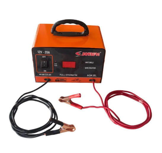 SOYBERG S-1220 Otomatik Akü Şarj Cihazı