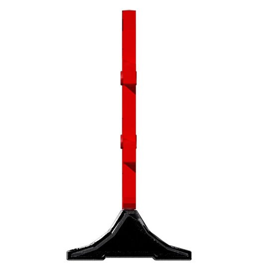 Max Safety MS1-2440 - Plastik Trafik Bariyeri 100x150x50 Mm