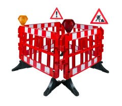 Max Safety MS1-2440 - Plastik Trafik Bariyeri 100x150x50 Mm