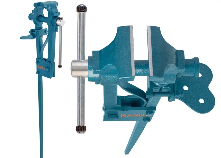 Kanca - Ayaklı Demirci Mengene 150mm - Dayanıklı ve Pratik