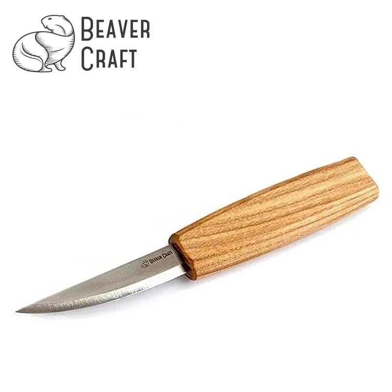 BeaverCraft C4M Ahşap Oyma Bıçağı - Uzun Sloyd