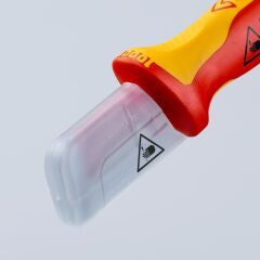 Knipex 98 55 - Vde Kablo Soyma Bıçağı 155 Mm