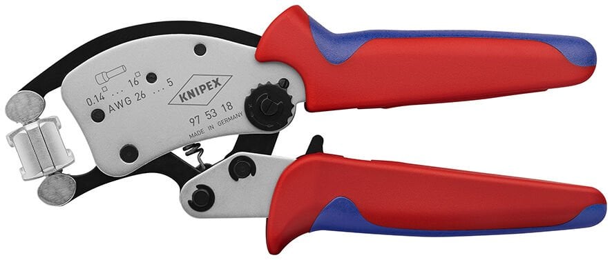Knipex 975318 - Twistor16 Yüksük Sıkma Pensi 200 Mm - Yüksek Kalite