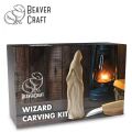 BeaverCraft DIY03 Ahşap Sihirbaz Figürü Oyma Hobi Seti
