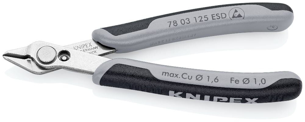 Knipex 78 03125ESD - Süper Knips Yan Keski̇
