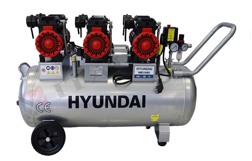 Hyundai HM3100S Sessi̇z Kompresör