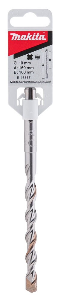 Makita B-46567 - V Plus Seri̇si̇ Sds Plus 2 Elmasli Uç 10x160 Mm